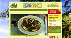 Desktop Screenshot of caribbeangourmetdelights.com
